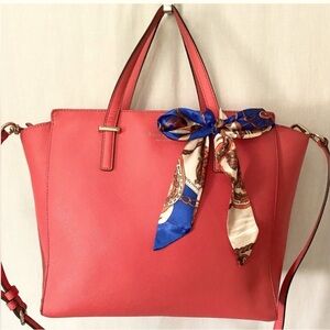 Kate Spade Red Crossbody/Shoulder Purse with Large Beautiful Interior